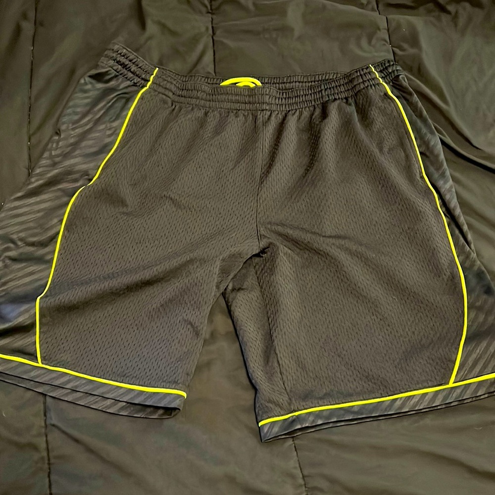 Adidas: Neon NBA Lakers Shorts